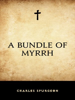 cover image of A Bundle of Myrrh